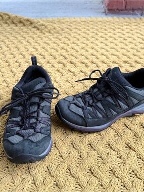 Merrell Siren Sport 3 Hiking Shoes Women Size 8.5 Wide Black Comfort Sneakers